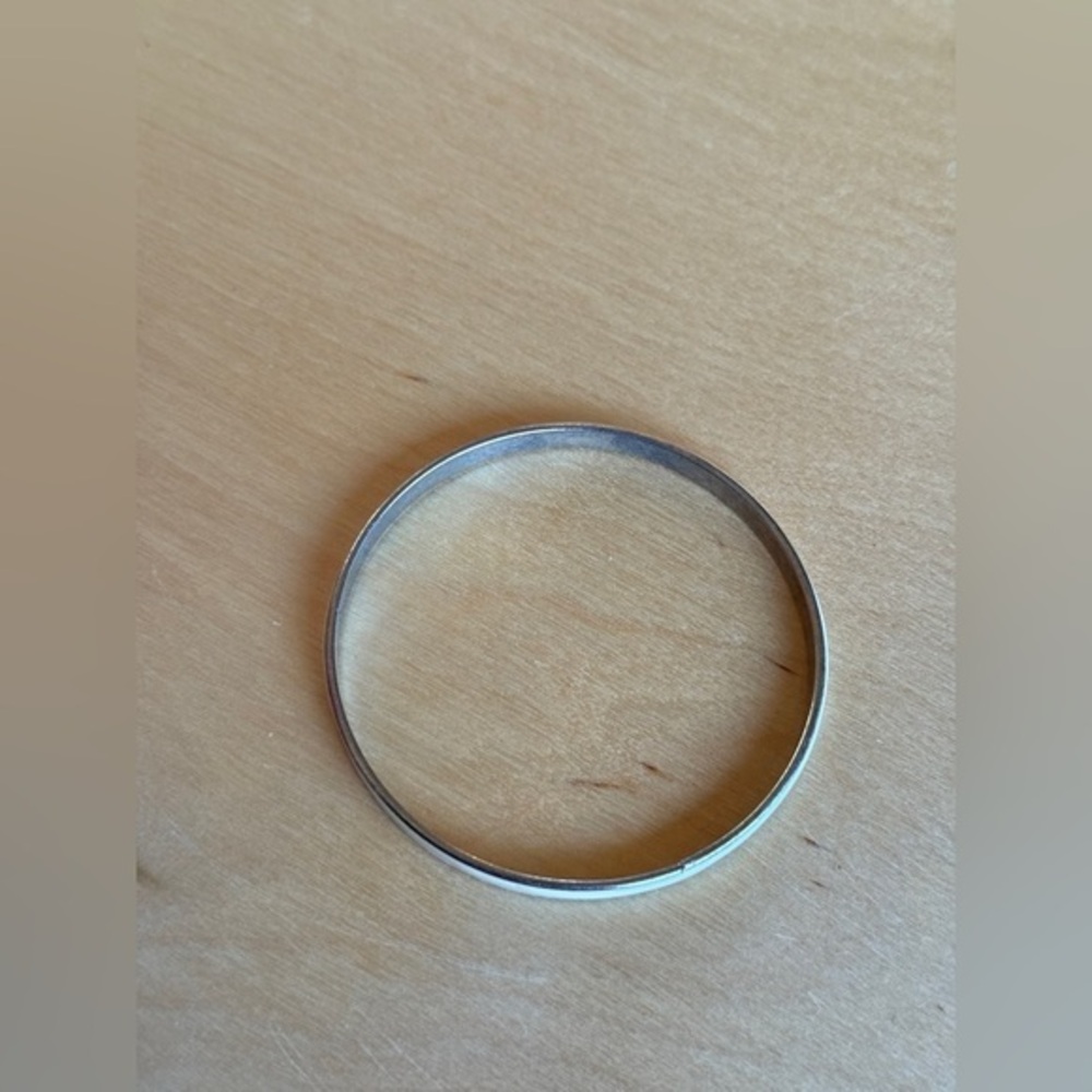 Silver Bangle Bracelet